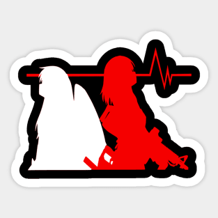 Angel Beats Minimalist Sticker